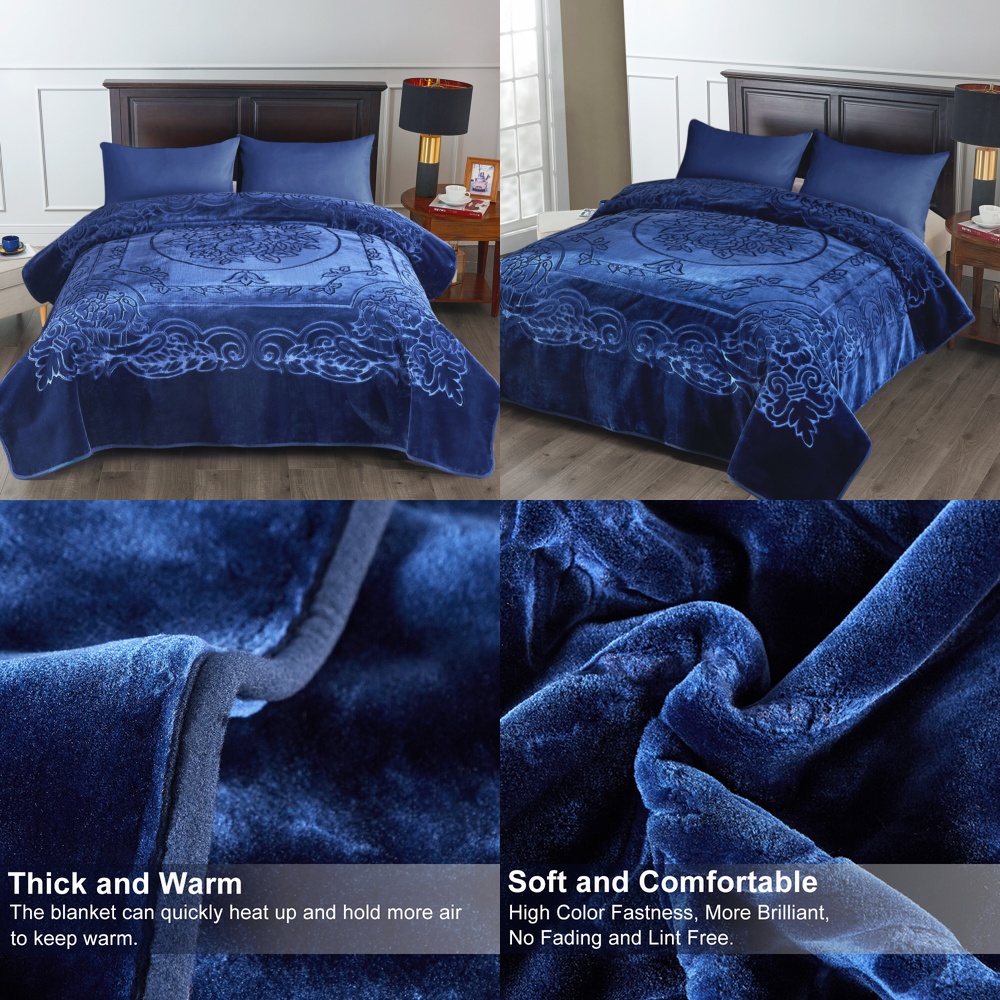 Weighted Blanket 15Lb - BlanketThick Korean Mink Weighted Blanket 9Lb
