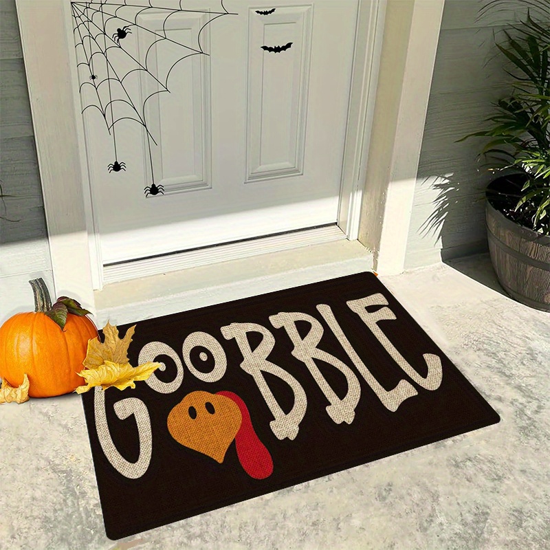 Home Textiles Turkey - Turkey Bird Pattern Welcome Doormat 2D