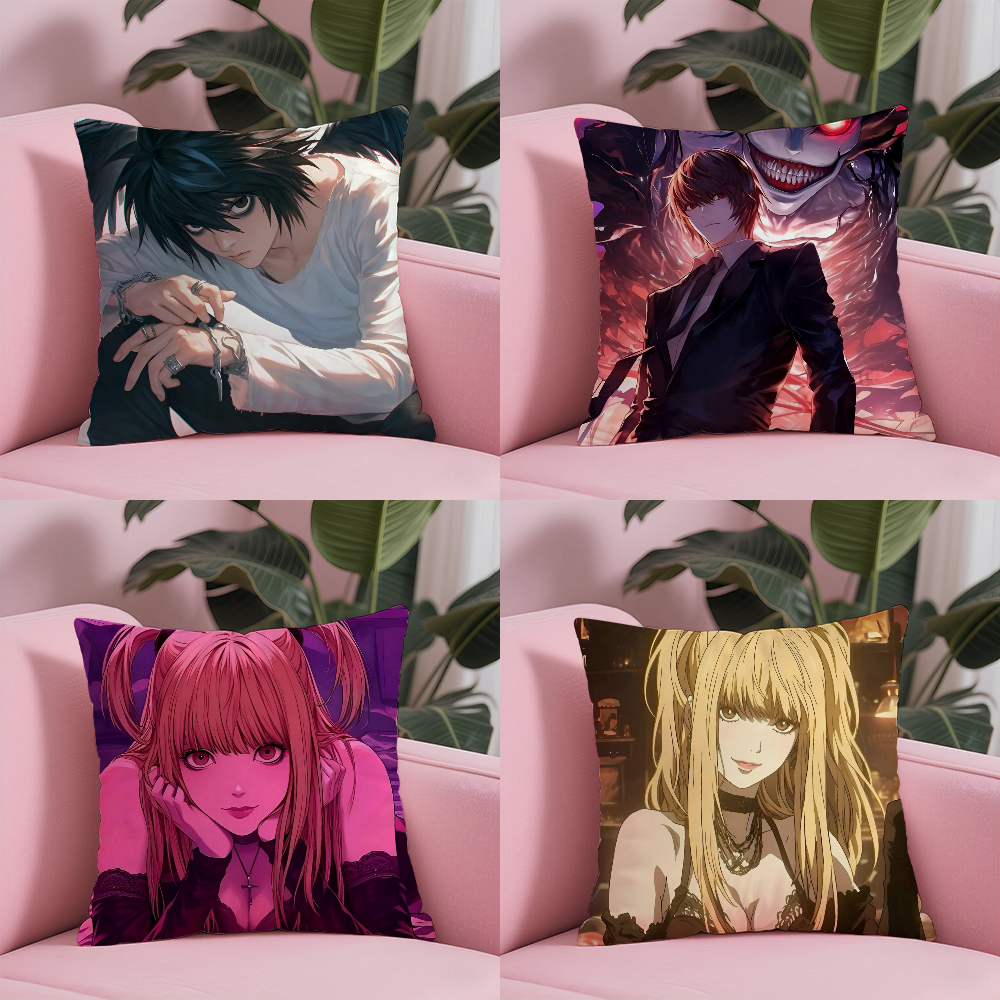 Home Textiles Notes - Misa Amane D-Death Notes Pillow Case