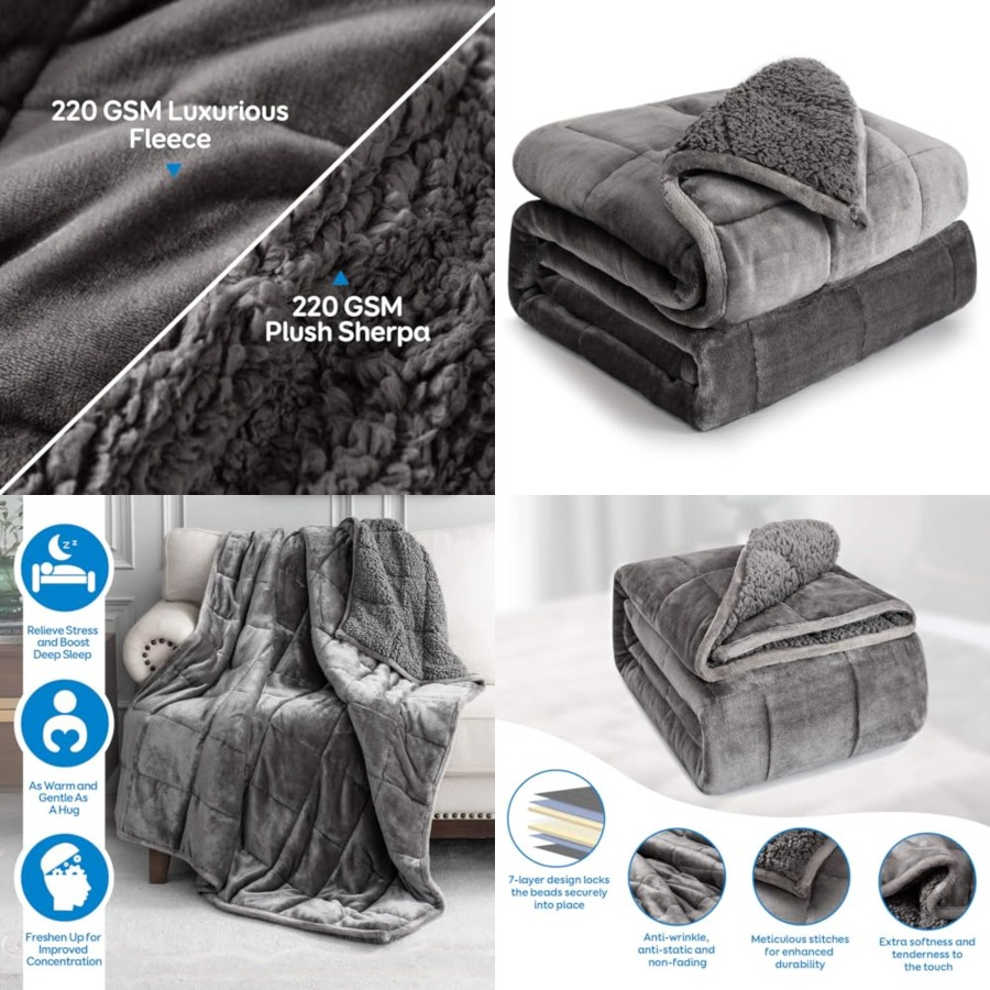 Weighted Blanket 15Lb - Weighted Blanket s Queen Size Inch,