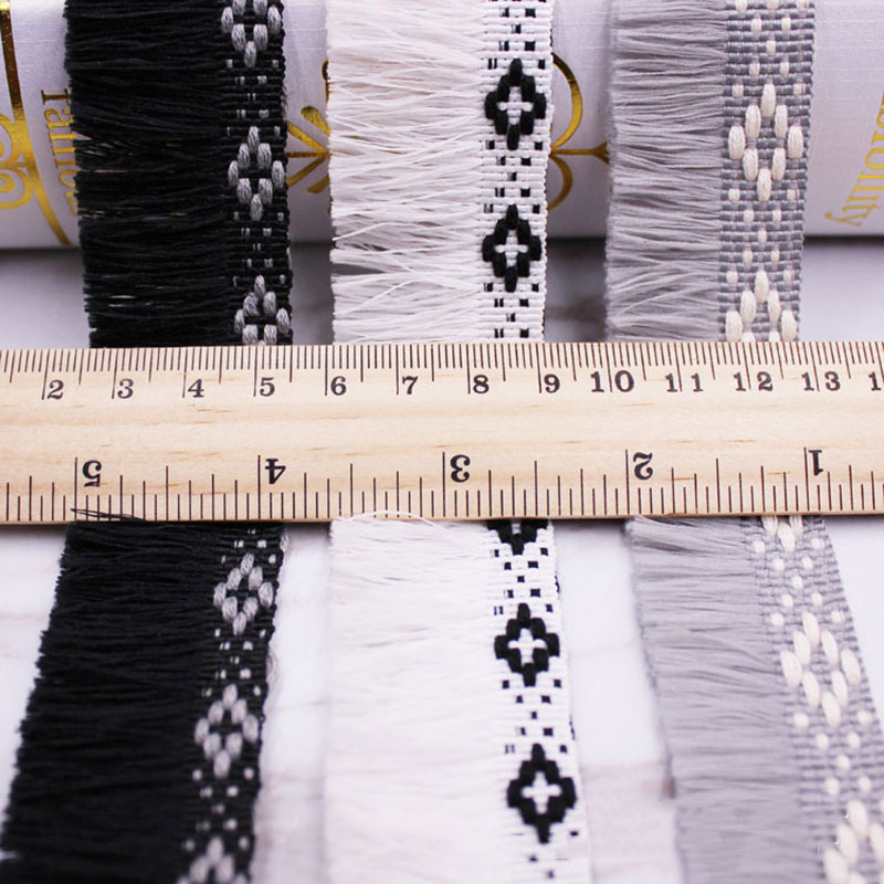 1meter/lot Tassel Fringe trim  - مراجعة Home Ec Textiles وسعره