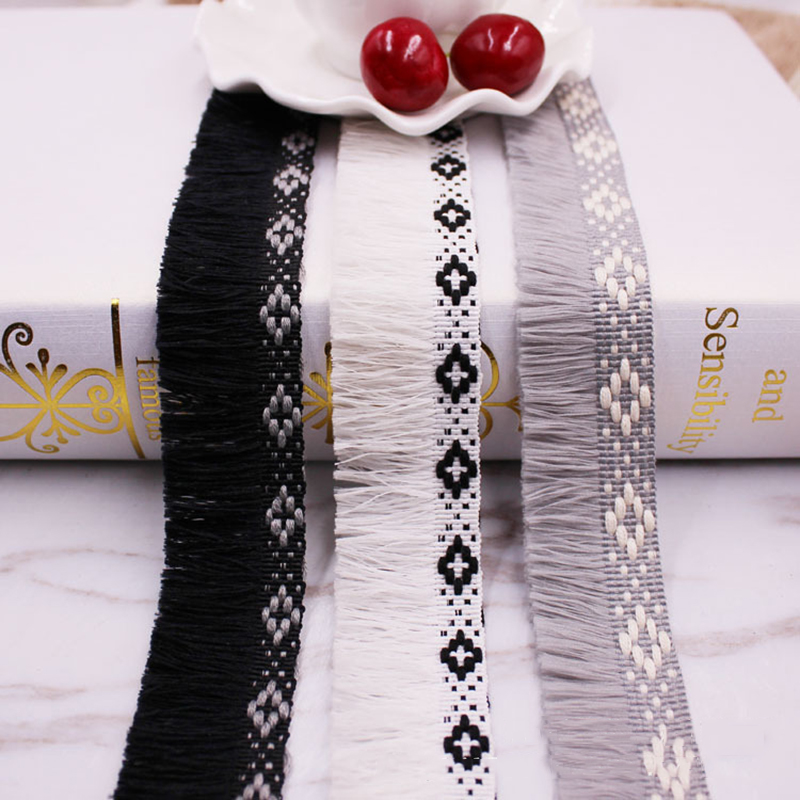 1meter/lot Tassel Fringe trim  - مراجعة Home Ec Textiles وسعره