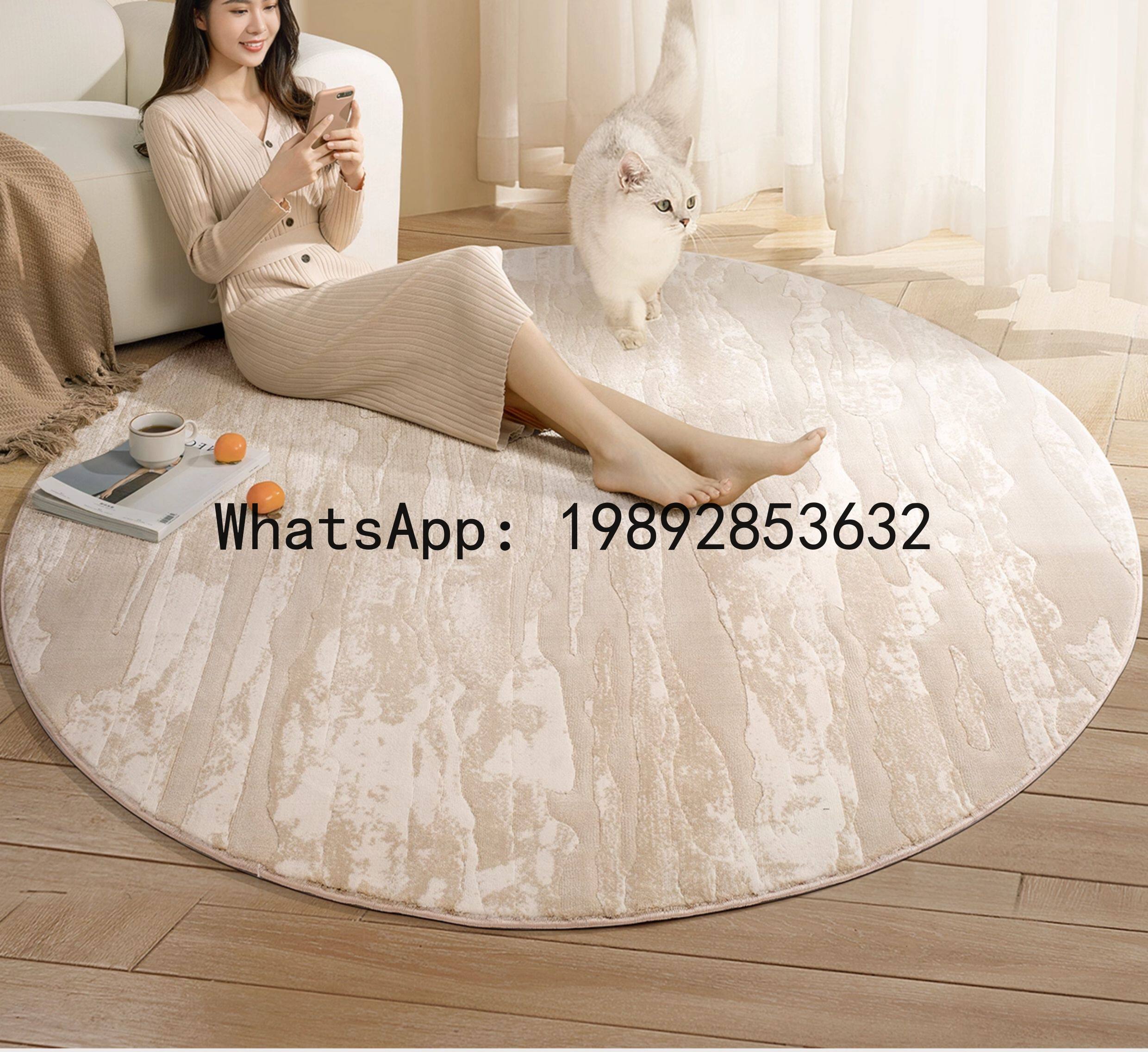 PYJ round carpet removes forma - مراجعة Home Textiles Turkey وسعره