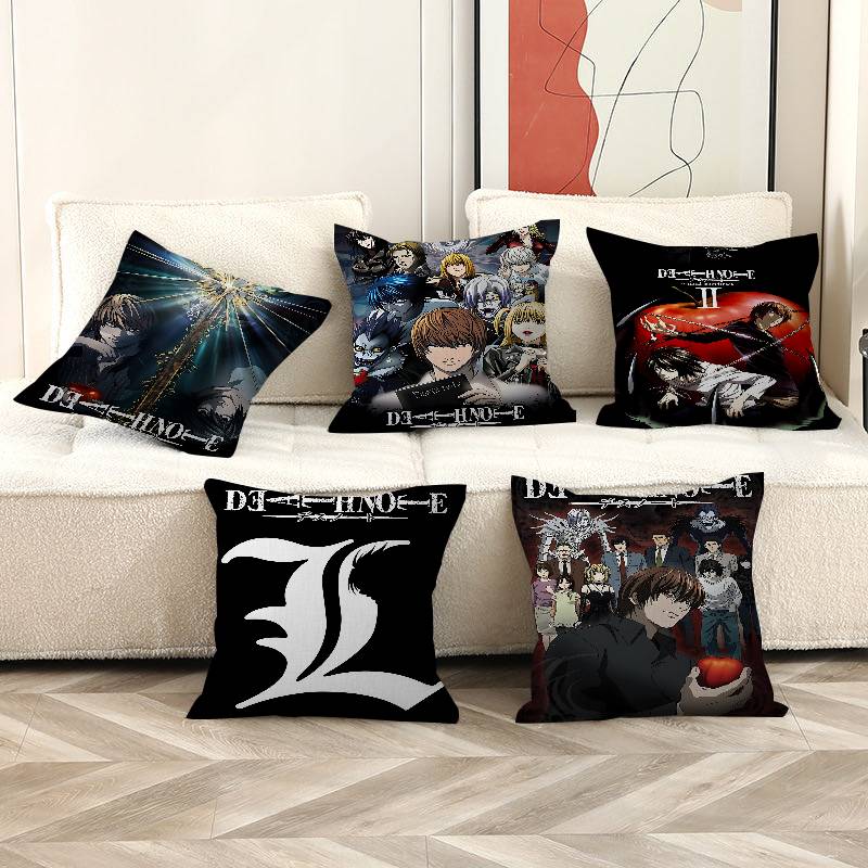 1PC Anime Death Note DN L Cush - مراجعة Home Textiles Notes وسعره