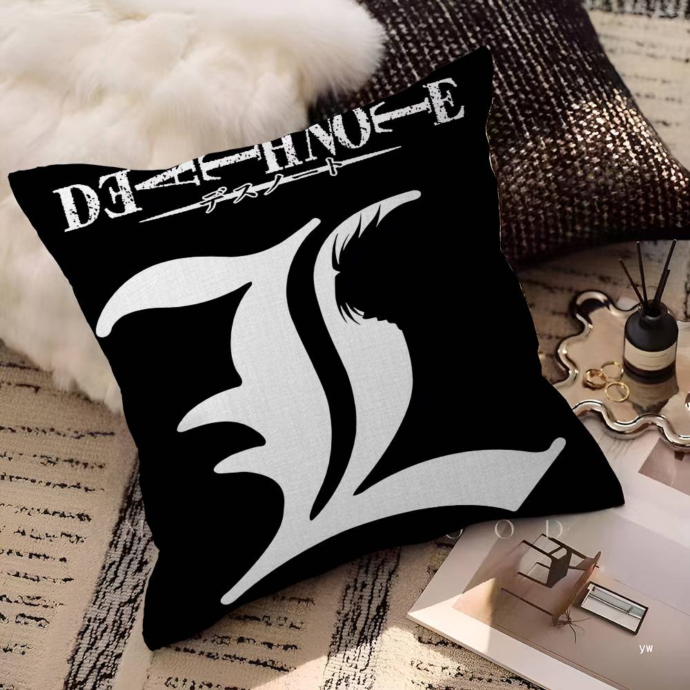 1PC Anime Death Note DN L Cush - مراجعة Home Textiles Notes وسعره