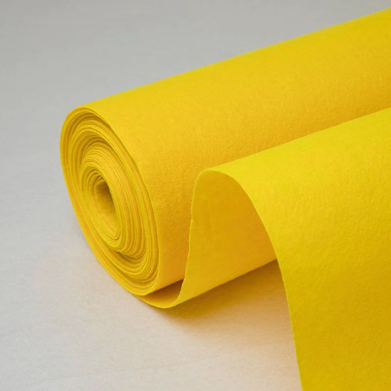 Yellow Disposable Carpet for W - مراجعة Home Textiles Exhibition وسعره
