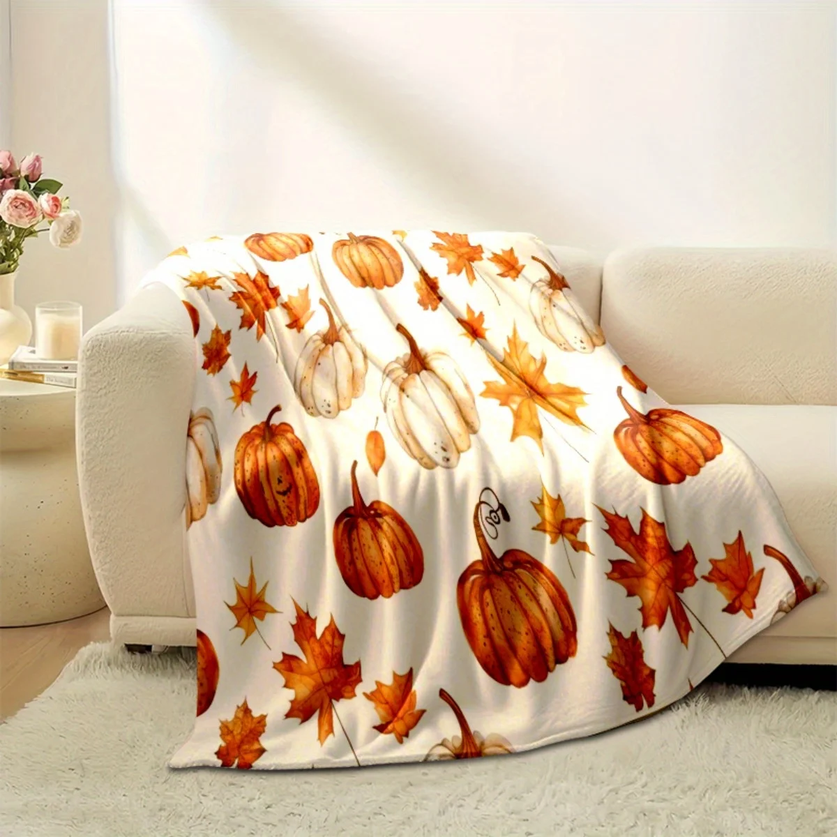 Thanksgiving Throw Blanket – C - مراجعة Home Textiles Turkey وسعره
