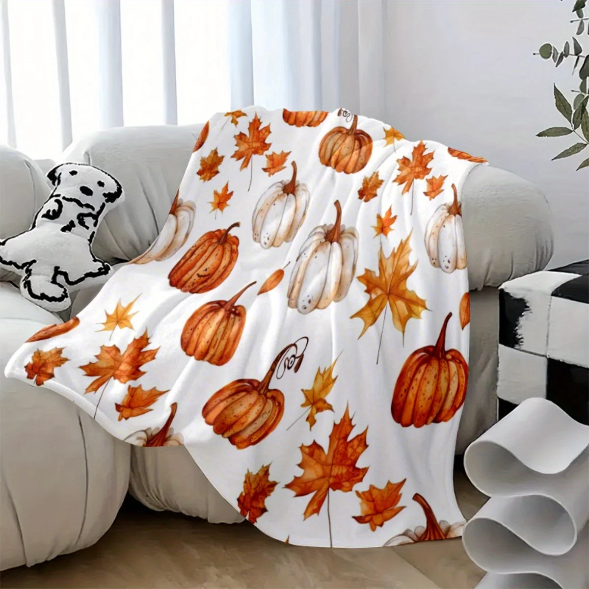 Thanksgiving Throw Blanket – C - مراجعة Home Textiles Turkey وسعره