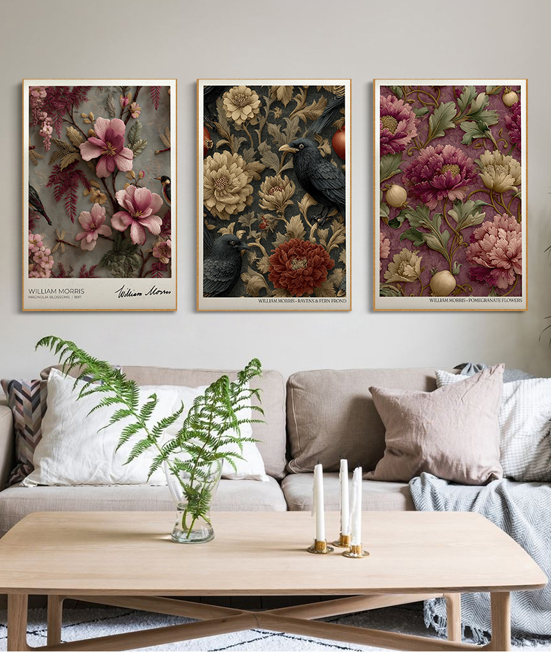 William Morris London Textile  - مراجعة Home Textiles Exhibition وسعره