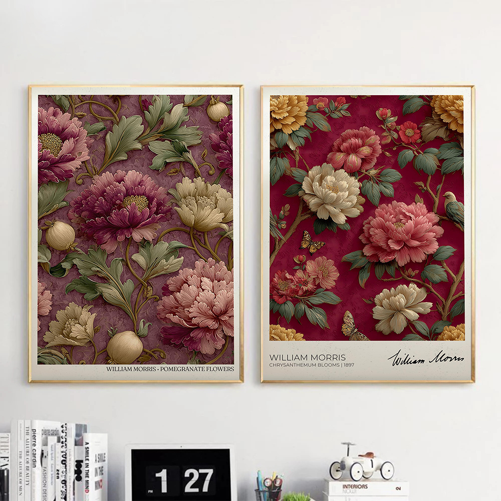 William Morris London Textile  - مراجعة Home Textiles Exhibition وسعره