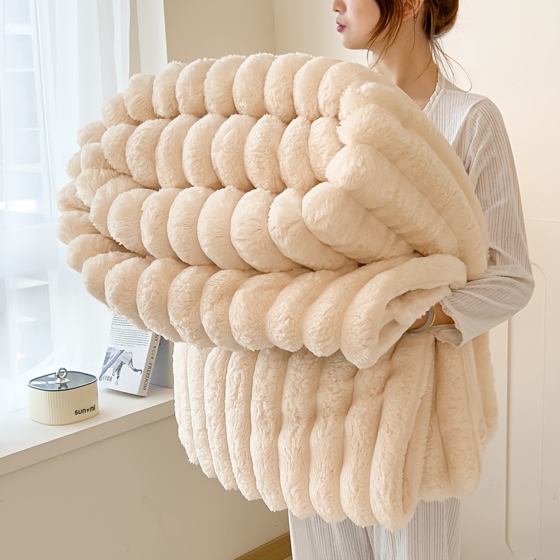 Solid Thickened Wide Striped F - مراجعة Weighted Blanket 15Lb وسعره