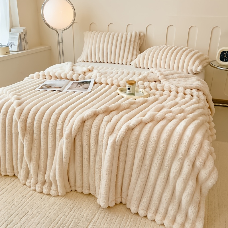 Solid Thickened Wide Striped F - مراجعة Weighted Blanket 15Lb وسعره