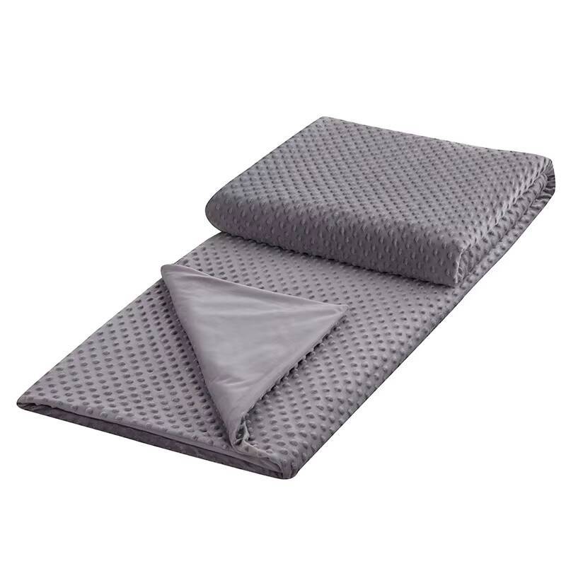 Dual-sided Flannel Weighted Bl - مراجعة Weighted Blanket 15Lb وسعره
