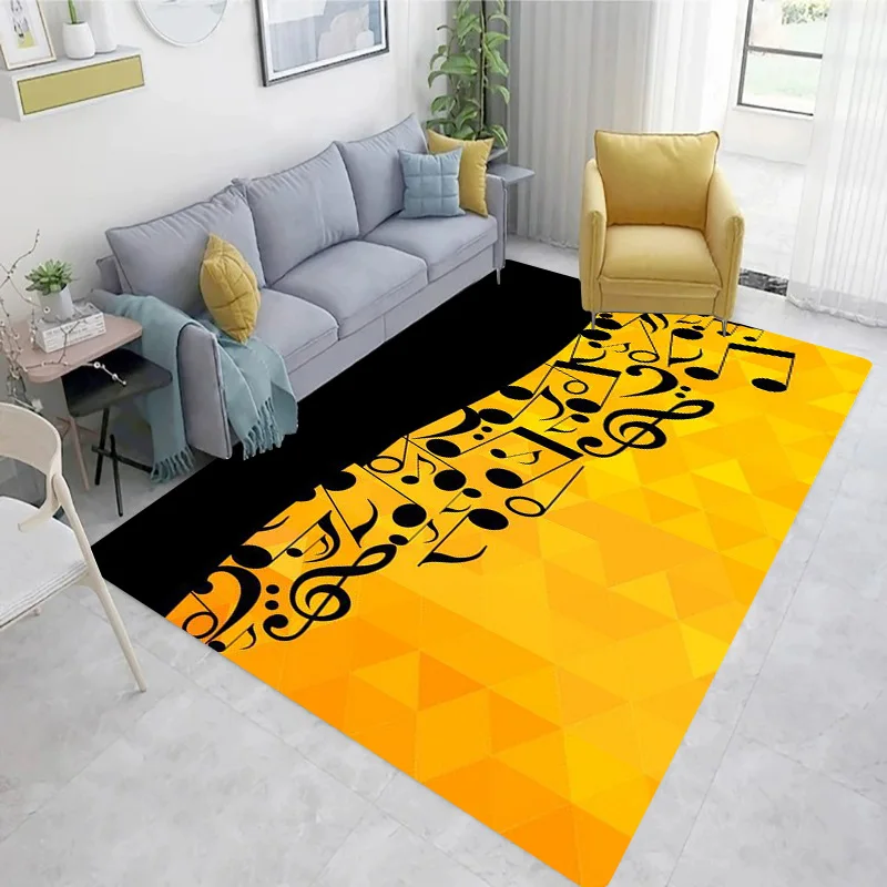 Piano Black and White Keys She - مراجعة Home Textiles Notes وسعره