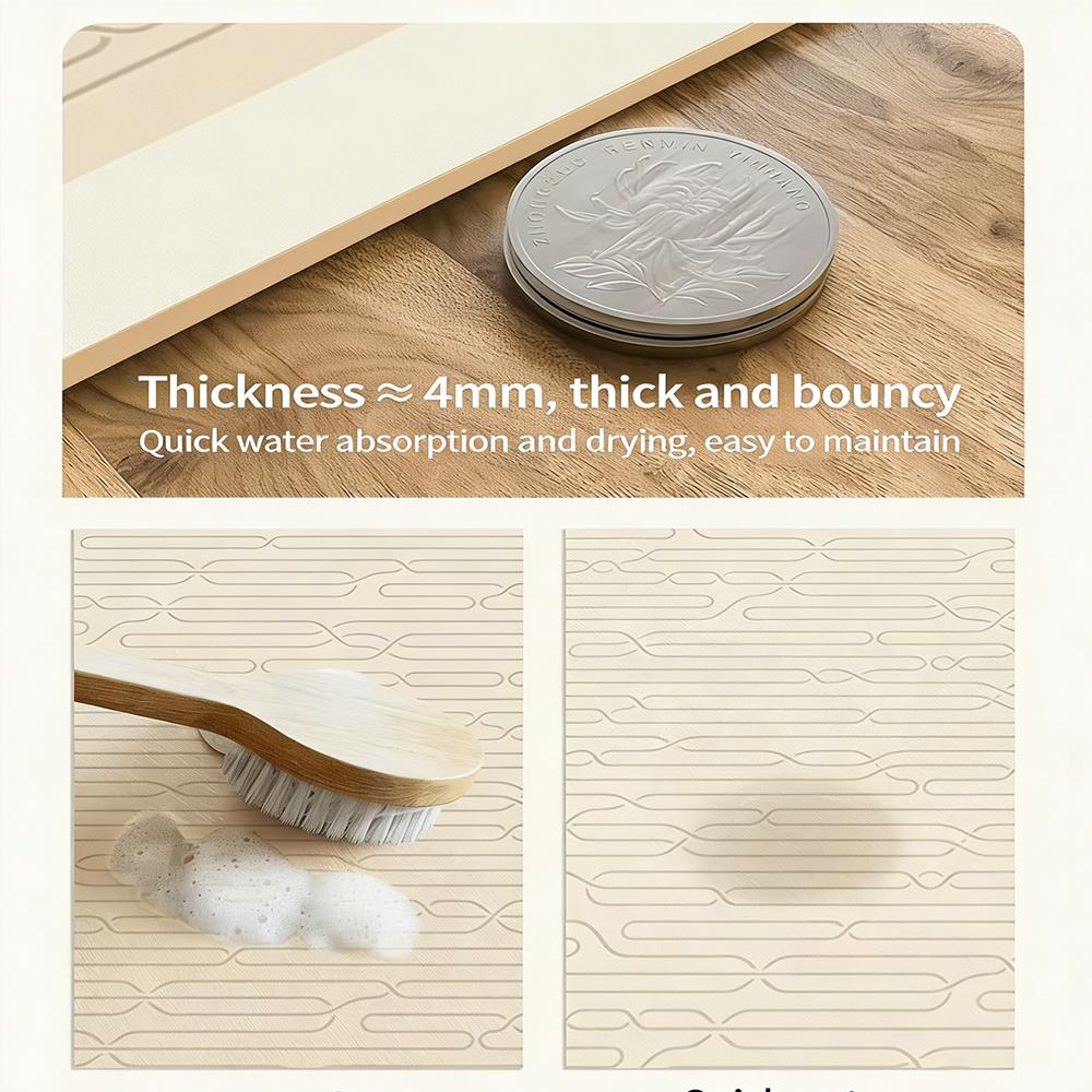 Floor Mat Diatomite Bath Mat,  - مراجعة Home Textiles List وسعره