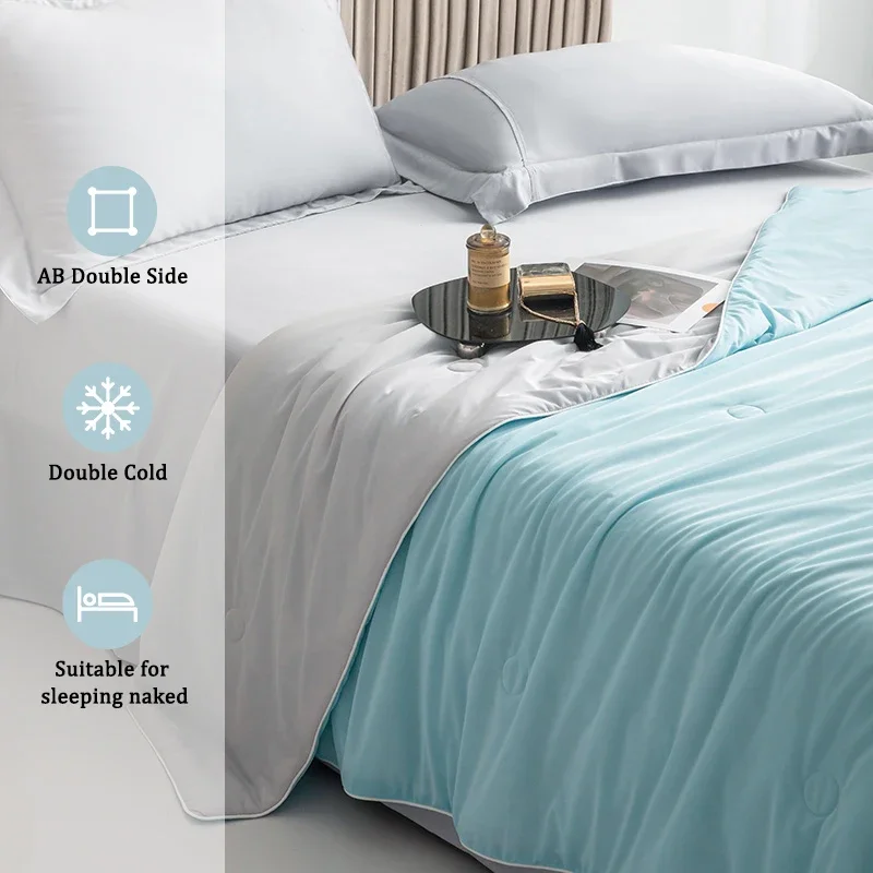 Air Condition Comforter for Su - مراجعة Weighted Blanket 15Lb وسعره