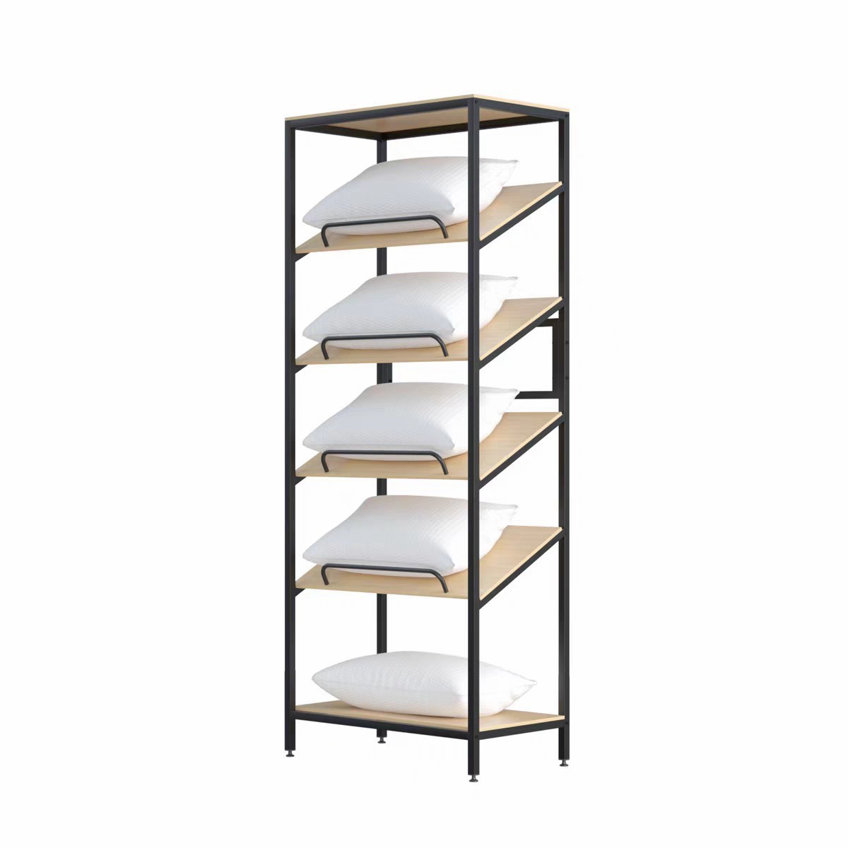 Home Textile Store Shelf Pillo - مراجعة Home Textiles Exhibition وسعره