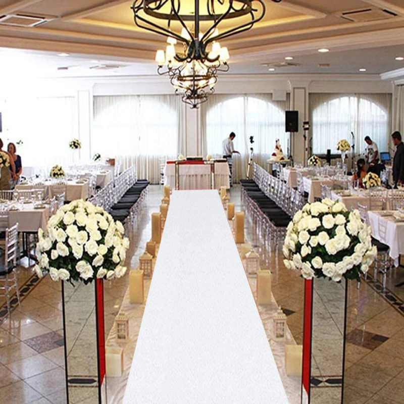 White Non-woven Fabric Carpet  - مراجعة Home Textiles Exhibition وسعره