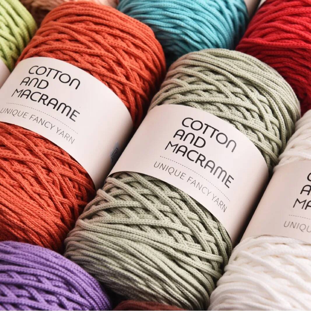 200g Pure Cotton Yarn,110m 3mm - مراجعة Home Textiles Consultant وسعره