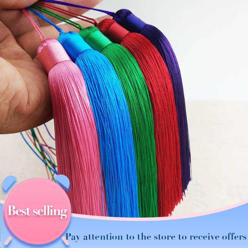 1Pcs 12CM Polyester Silk Beads - مراجعة Home Ec Textiles وسعره
