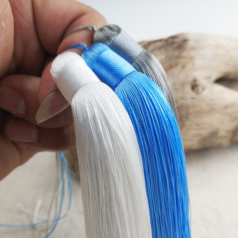 1Pcs 12CM Polyester Silk Beads - مراجعة Home Ec Textiles وسعره