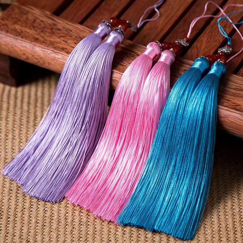 1/2Pcs 15cm Double Tassel Brus - مراجعة Home Textiles Suppliers In Usa وسعره