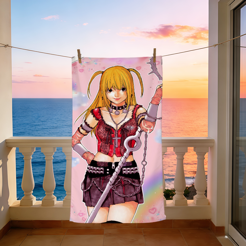 anime manga y2k art misa d-dea - مراجعة Home Textiles Notes وسعره
