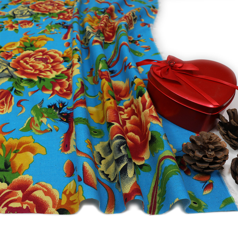 New listing Peony Fabric Ethni - مراجعة Home Textiles List وسعره