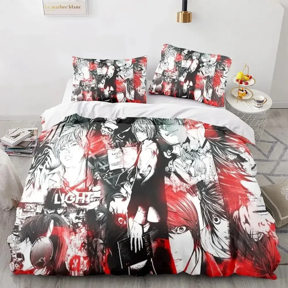 Death Note 3D Print Anime Comf - مراجعة Home Textiles Notes وسعره