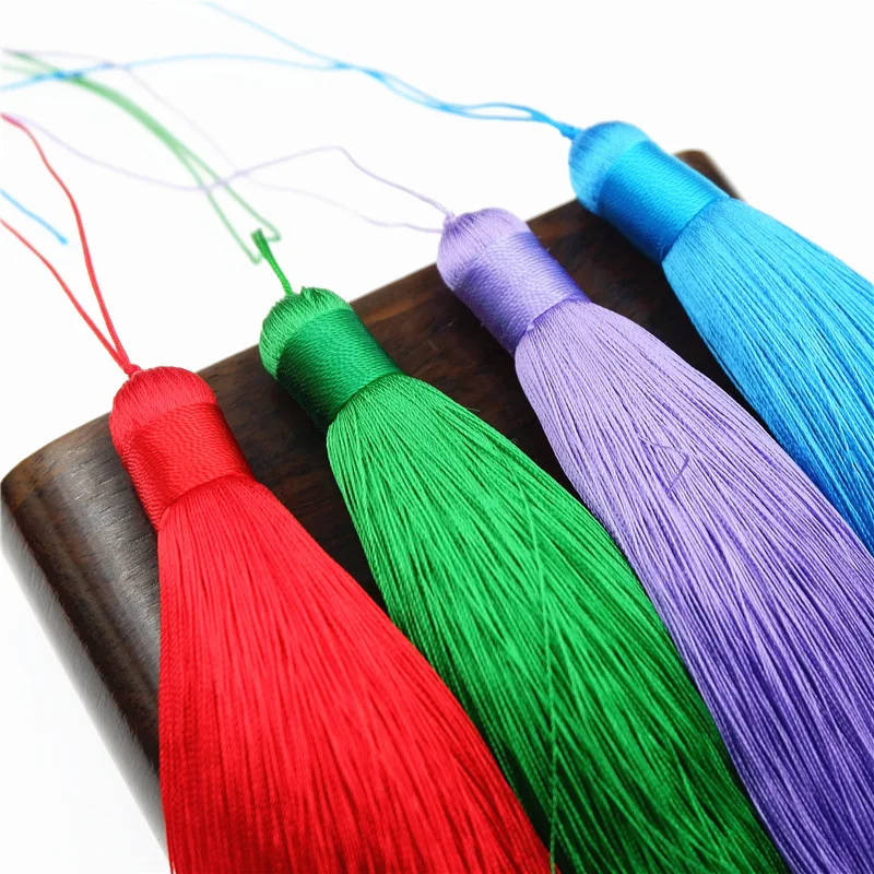 2Pcs 12CM Polyester Tassels wi - مراجعة Home Ec Textiles وسعره
