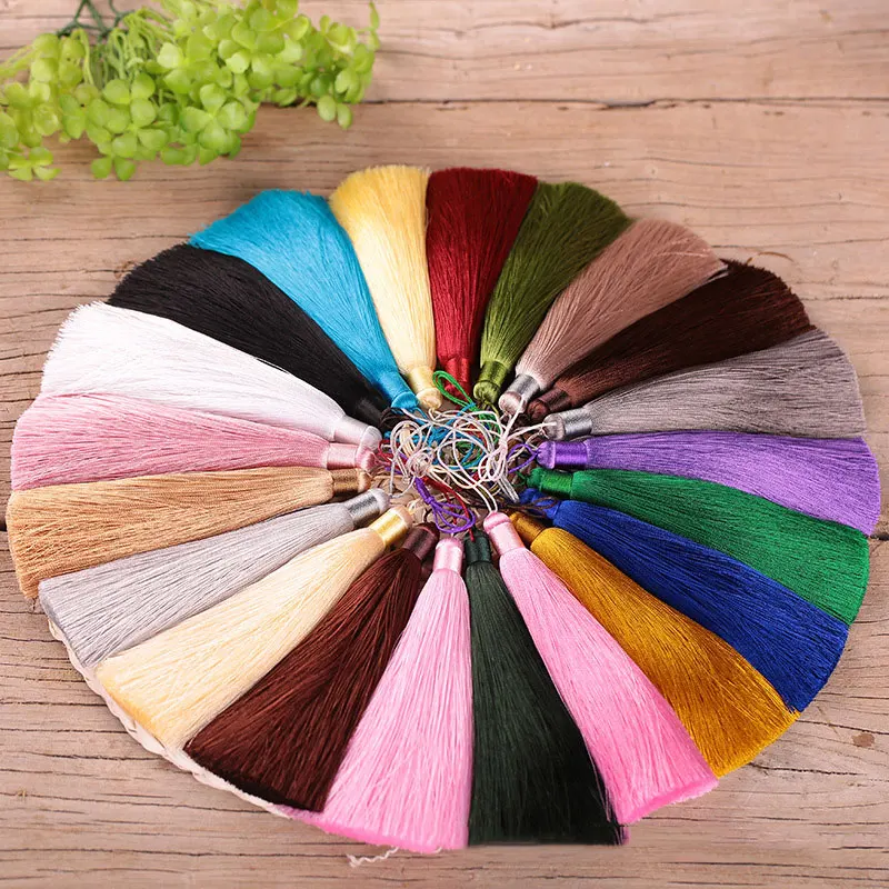 2Pcs 12CM Polyester Tassels wi - مراجعة Home Ec Textiles وسعره