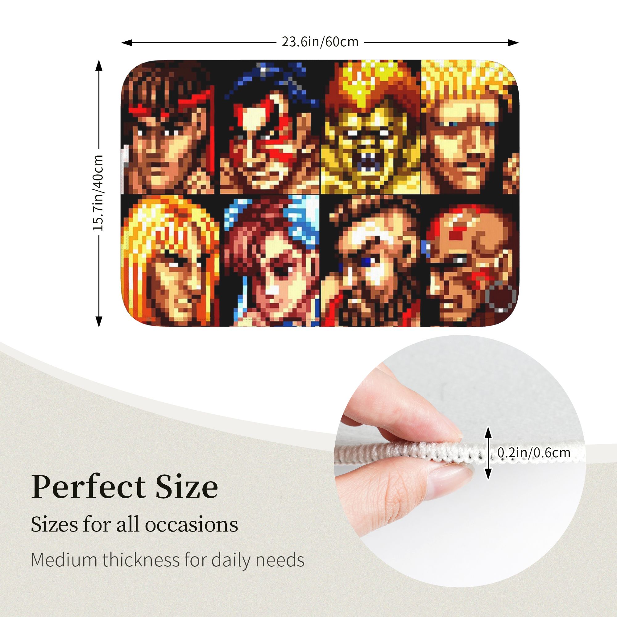 Game Street Fighter Retro Char - مراجعة Home Textiles List وسعره