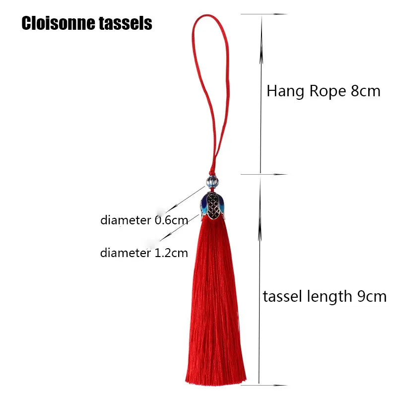 2/5/10Pcs Silk Tassel Fringe B - مراجعة Home Ec Textiles وسعره