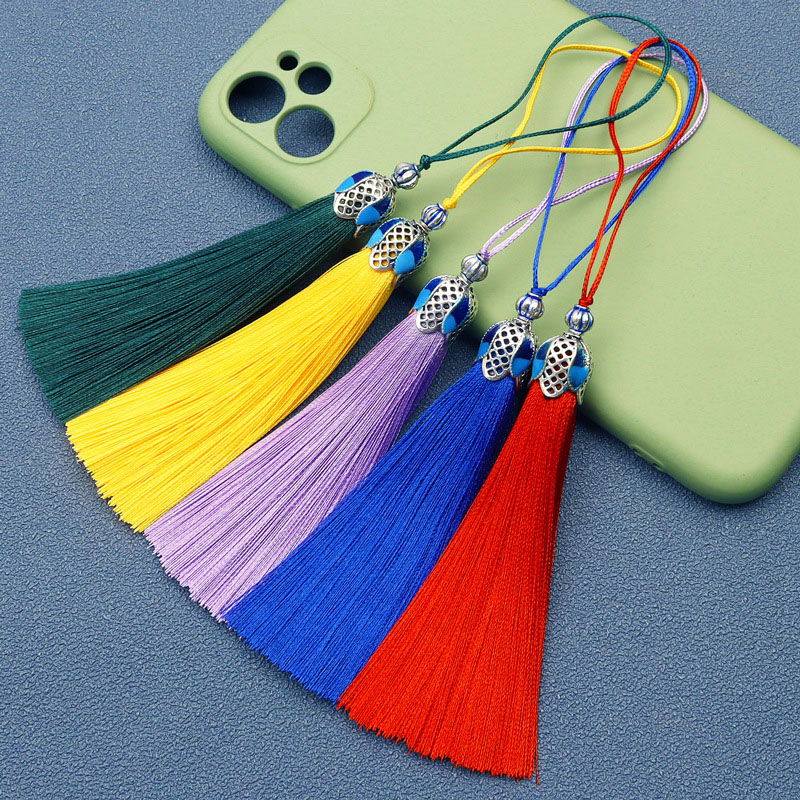 2/5/10Pcs Silk Tassel Fringe B - مراجعة Home Ec Textiles وسعره