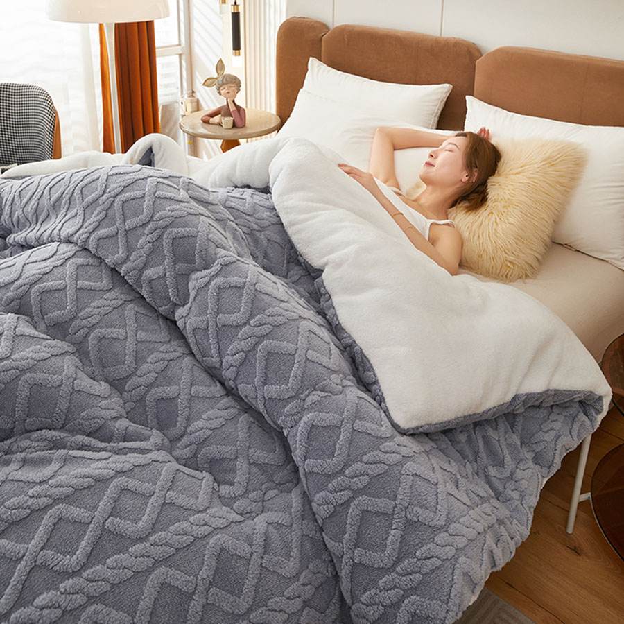 New Super Thick Winter Warm Bl - مراجعة Weighted Blanket 15Lb وسعره