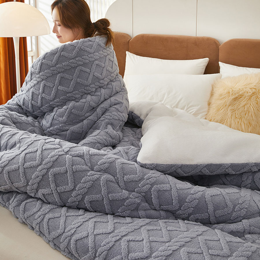 New Super Thick Winter Warm Bl - مراجعة Weighted Blanket 15Lb وسعره