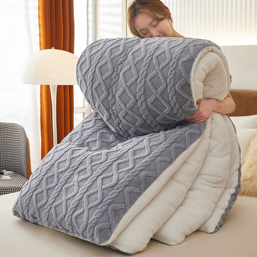 New Super Thick Winter Warm Bl - مراجعة Weighted Blanket 15Lb وسعره