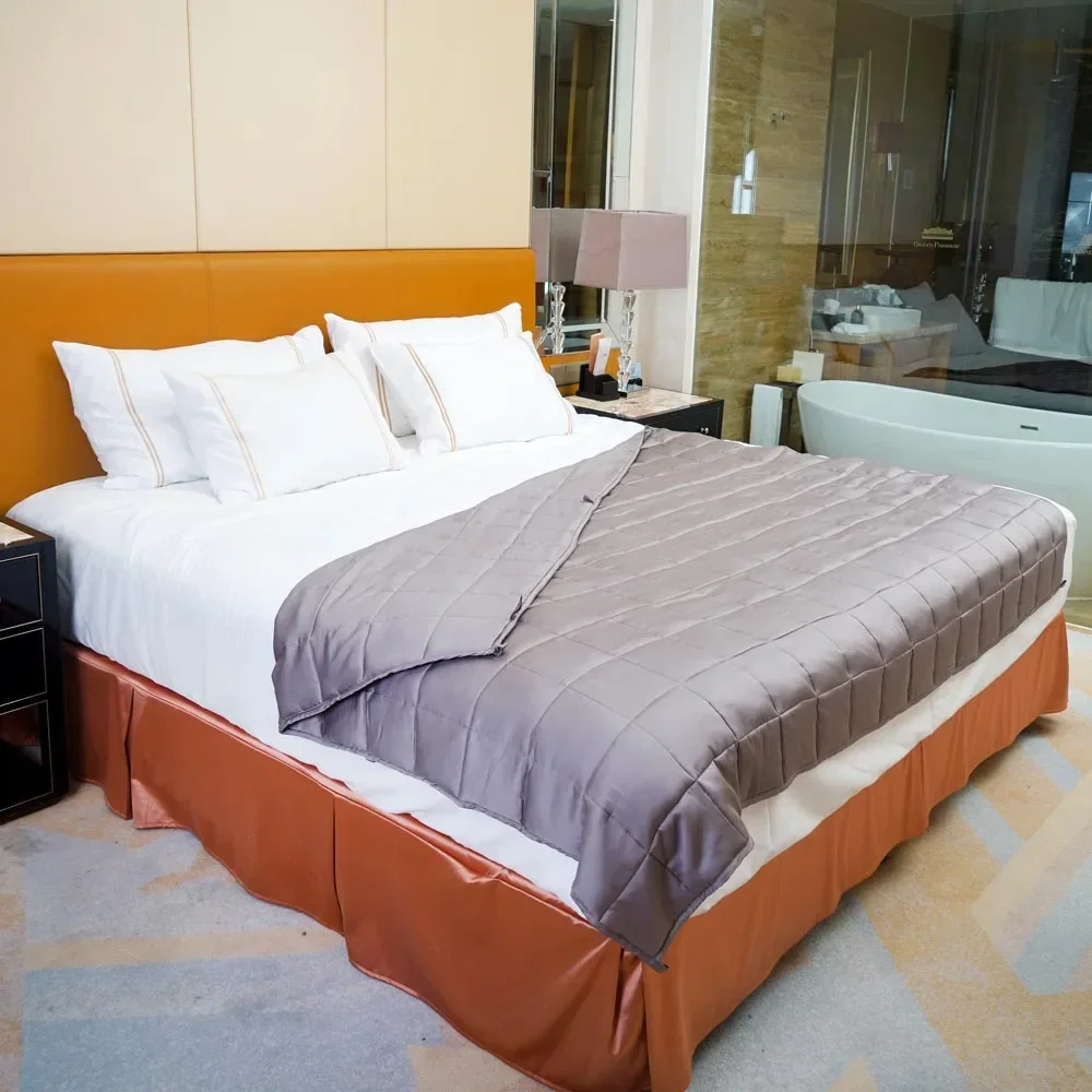 Size Heavy  Weighted Blanket 1 - مراجعة Weighted Blanket 15Lb وسعره