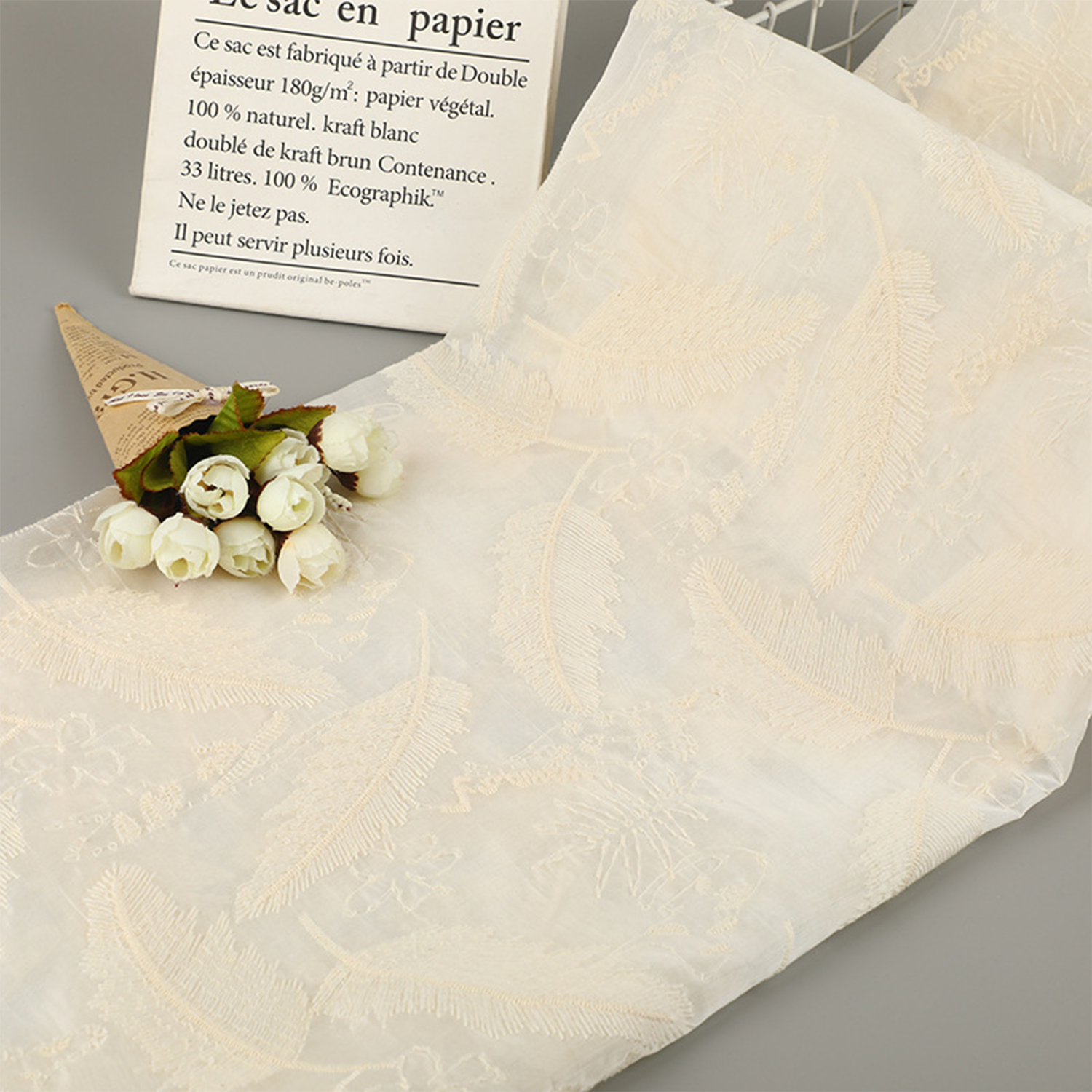 5 Yards Silk Cotton Embroidery - مراجعة Home Textiles Suppliers In Usa وسعره