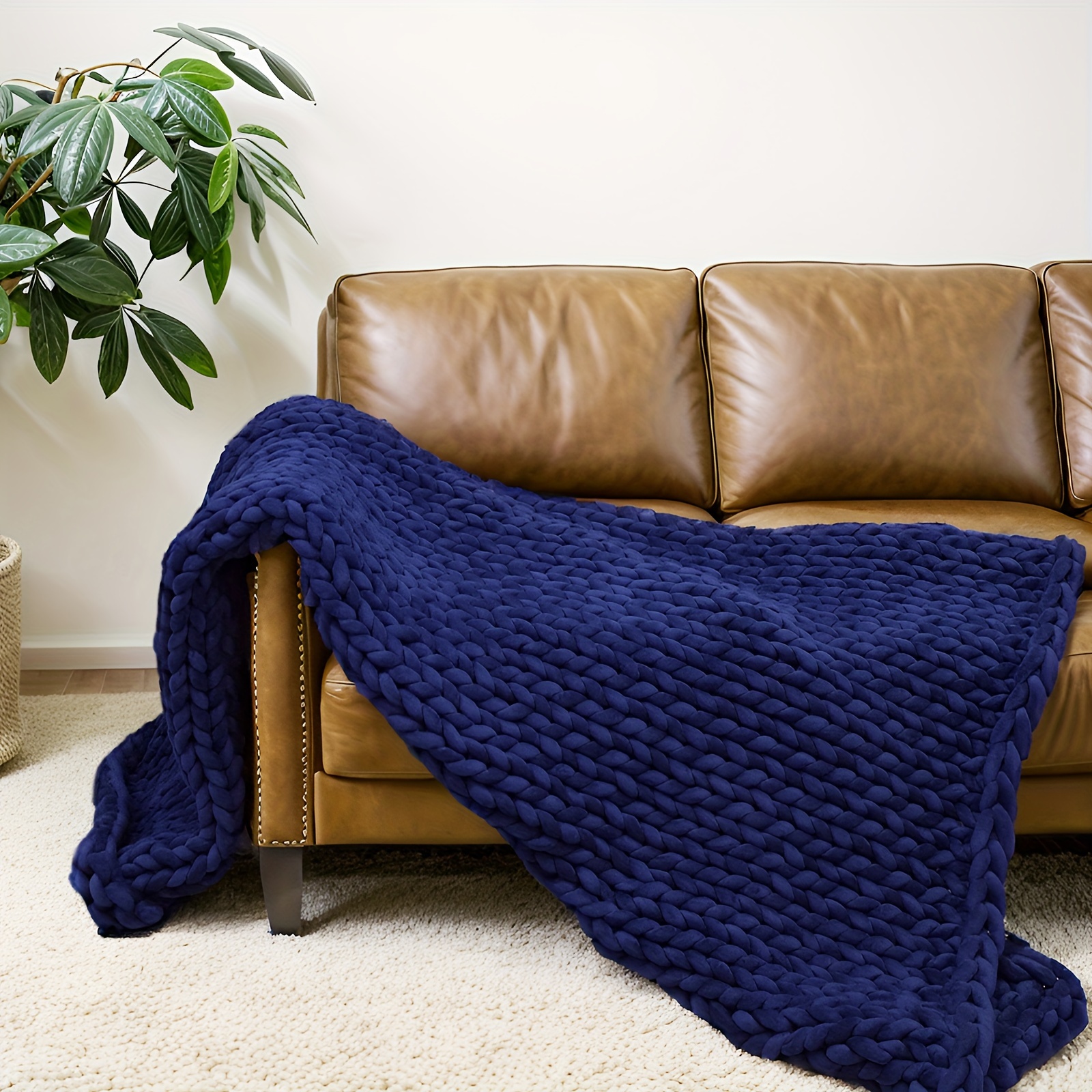 Weighted Knitted Weighted Blan - مراجعة Weighted Blanket 15Lb وسعره
