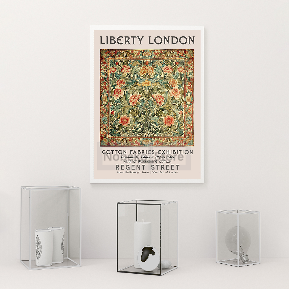 William Morris Exhibition Post - مراجعة Home Textiles Exhibition وسعره