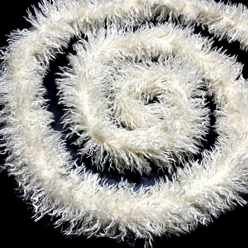 1m Artificial White Faux Turke - مراجعة Home Textiles Turkey وسعره
