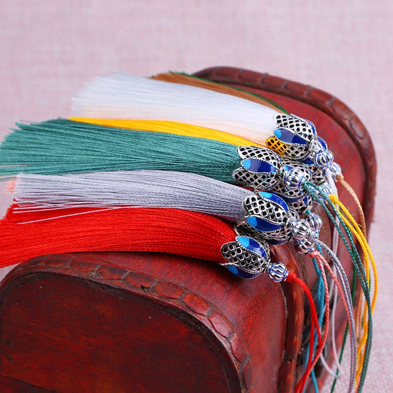 5/10Pcs 8cm Silk Tassel Fringe - مراجعة Home Ec Textiles وسعره
