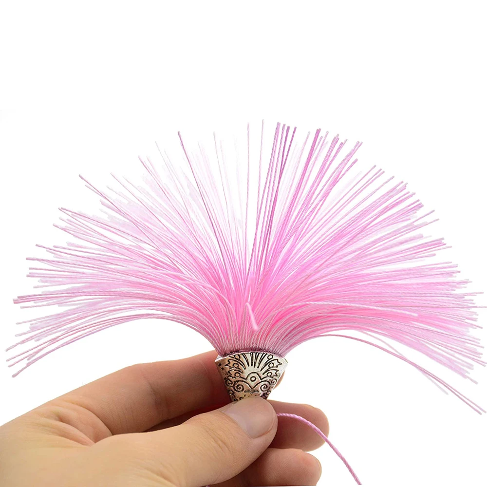 5/10Pcs Silky Handmade Tassels - مراجعة Home Ec Textiles وسعره