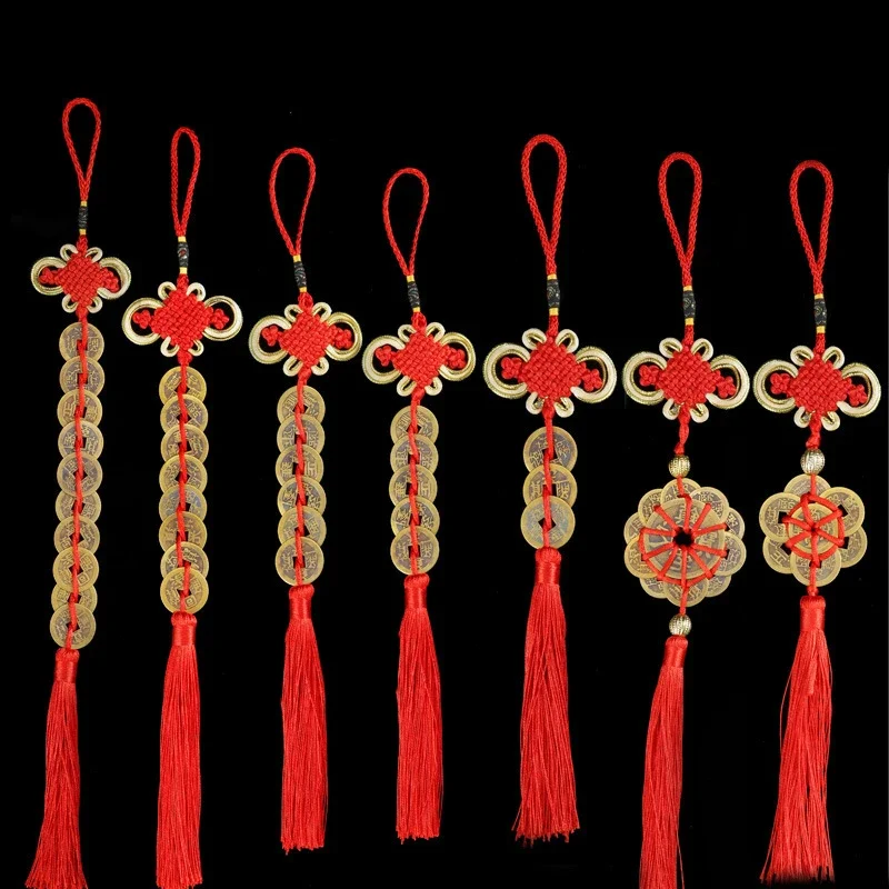 Chinese Feng Shui Coins Tassel - مراجعة Home Ec Textiles وسعره