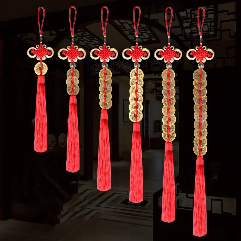 Chinese Feng Shui Coins Tassel - مراجعة Home Ec Textiles وسعره