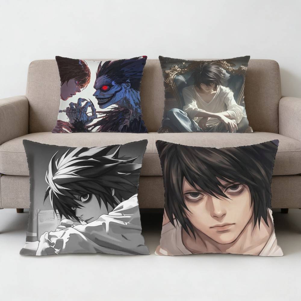 Anime Death Note L Pillow Case - مراجعة Home Textiles Notes وسعره
