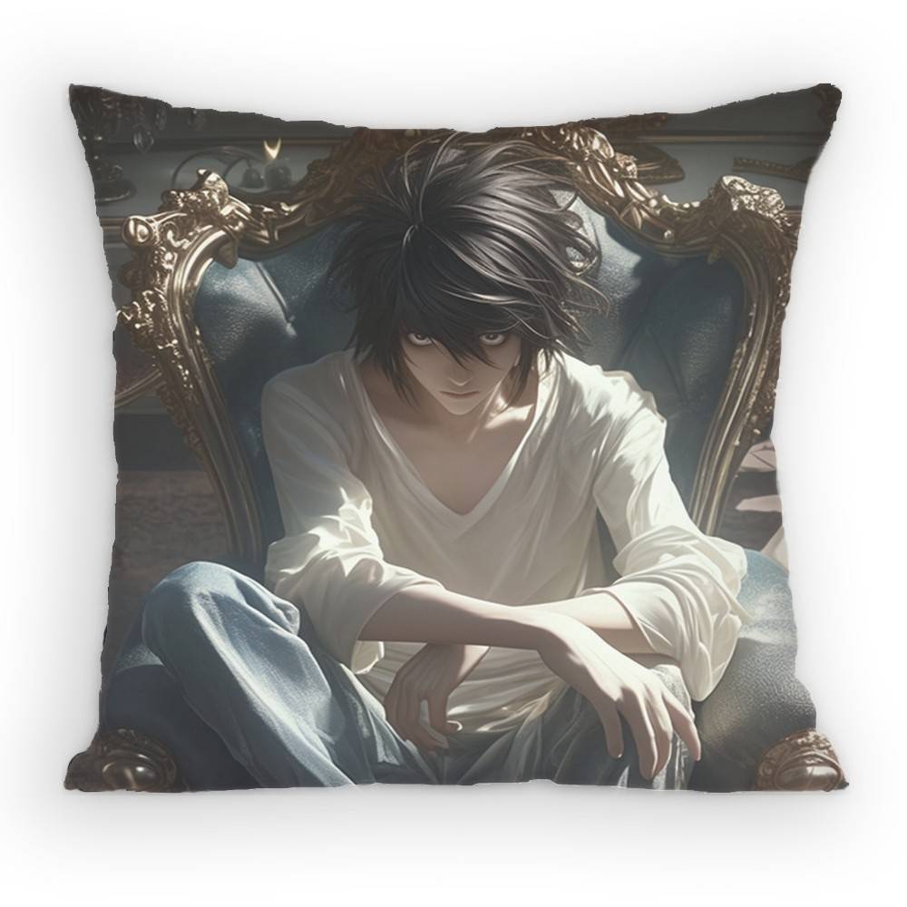 Anime Death Note L Pillow Case - مراجعة Home Textiles Notes وسعره
