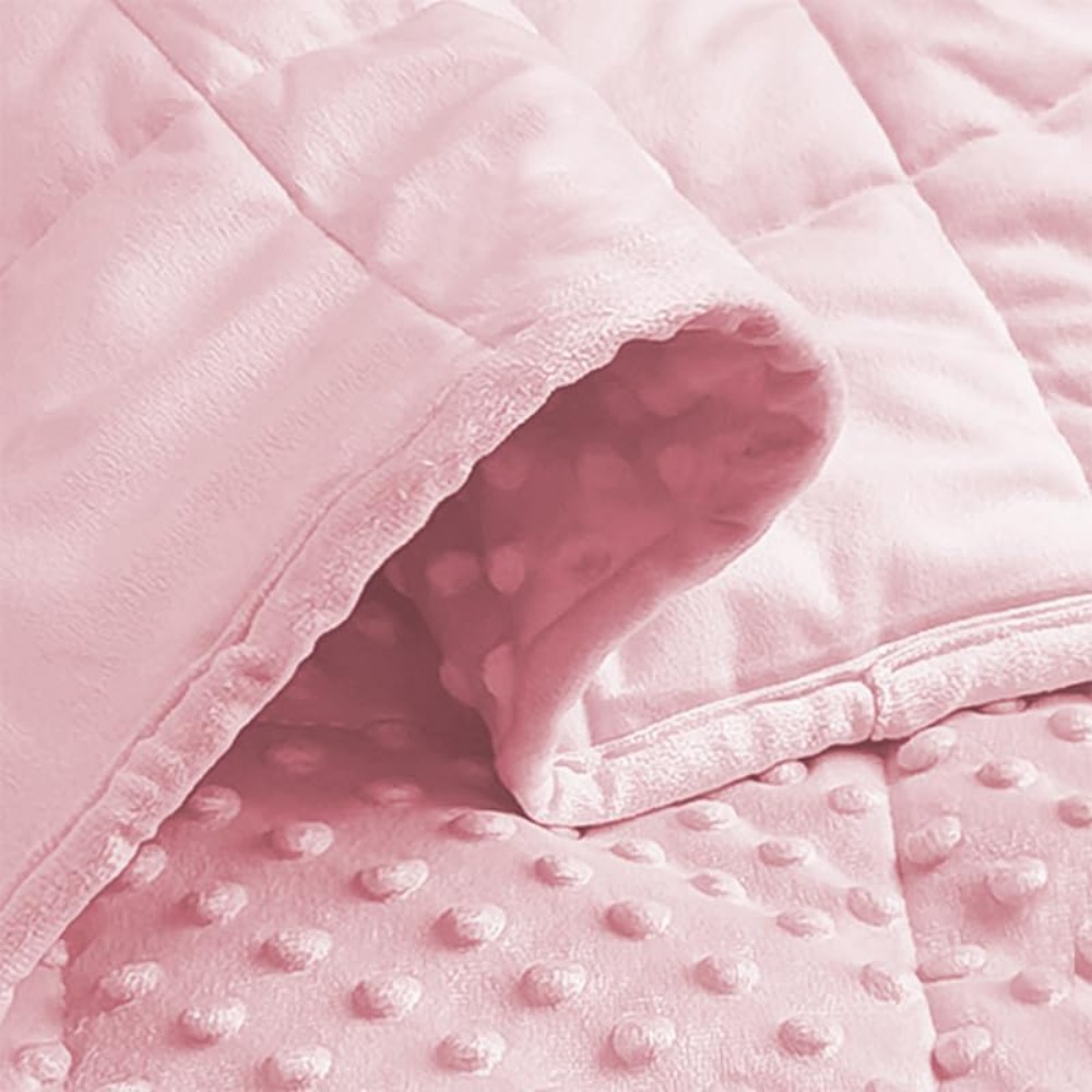 Reversible Weighted Blanket fo - مراجعة Weighted Blanket 15Lb وسعره