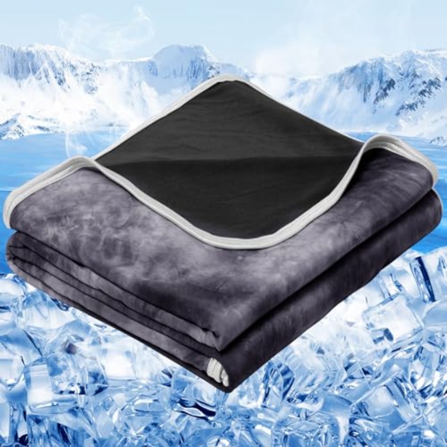 Cooling Blanket King Size 90x1 - مراجعة Weighted Blanket 15Lb وسعره